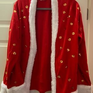 Tipsy elves Santa sweater, worn once